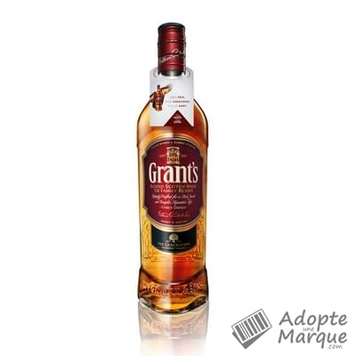 Grant's Whisky Ecosse Blended Scotch - 40% vol. La bouteille de 1L