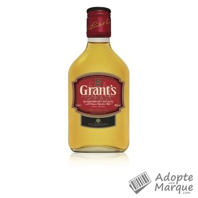 Grant's Whisky Ecosse Blended Scotch - 40% vol. La flask de 20CL
