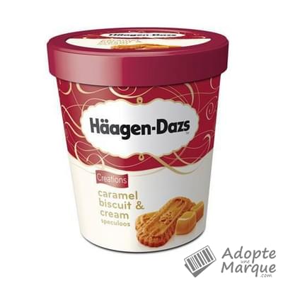 Häagen-Dazs Crème glacée Caramel & Speculoos Le pot de 500ML