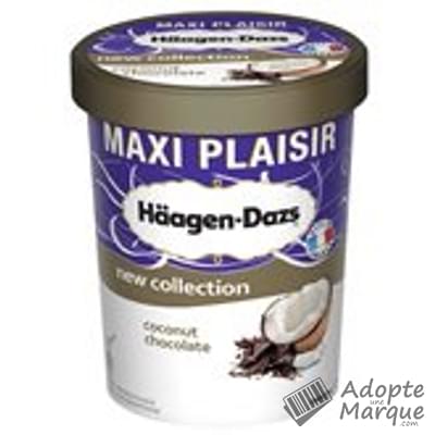 Häagen-Dazs Crème glacée Coconut Chocolate Le pot de 650ML