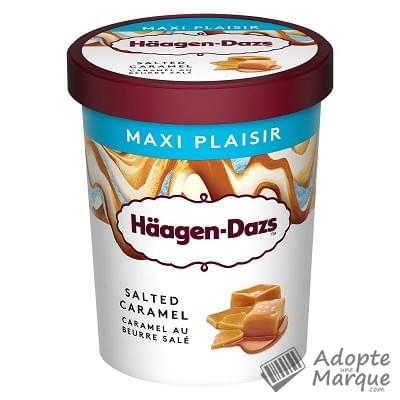 Häagen-Dazs Crème glacée Salted Caramel Le pot de 650ML