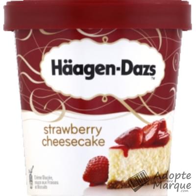 Häagen-Dazs Crème glacée Strawberry Cheesecake Le pot de 500ML