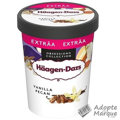 Häagen-Dazs Crème glacée Vanilla & Pécan Le pot de 650ML