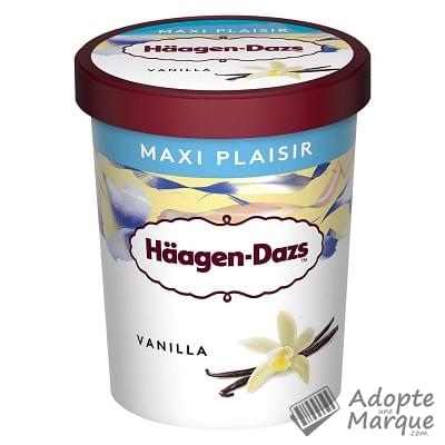 Häagen-Dazs Crème glacée Vanilla Le pot de 650ML
