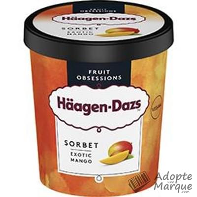 Häagen-Dazs Fruit Obsessions - Sorbet - Mangue Le pot de 460ML