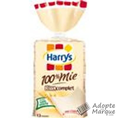 Harry's 100% Mie - Pain de mie Blancomplet Le paquet de 325G