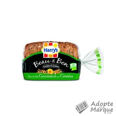 Harry's Beau & Bon - Pain de mie aux Céréales Le paquet de 325G