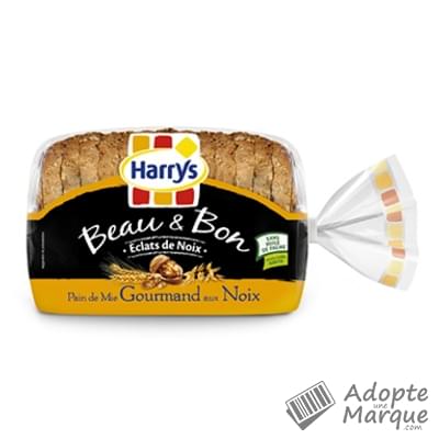 Harry's Beau & Bon - Pain de mie aux Noix Le paquet de 325G