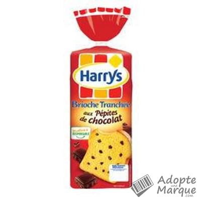 Harry's Brioche Tranchée aux pépites de chocolat Le paquet de 500G