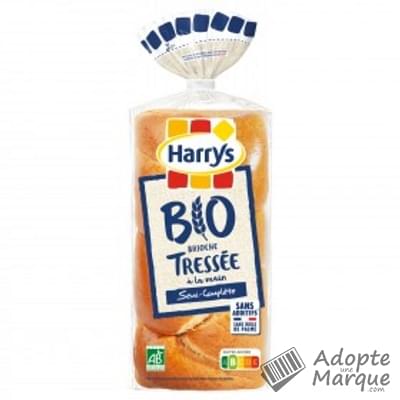 Harry's Brioche Tressée à la main Bio Le paquet de 400G