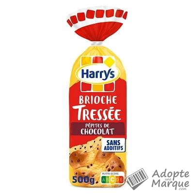 Harry's Brioche Tressée aux pépites de chocolat Le paquet de 500G