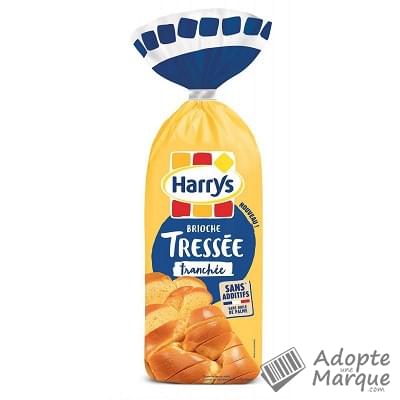 Harry's Brioche Tressée Tranchée Le paquet de 450G