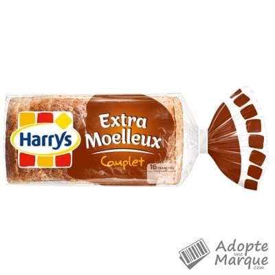 Harry's Extra Moelleux - Pain de mie Complet Le paquet de 280G