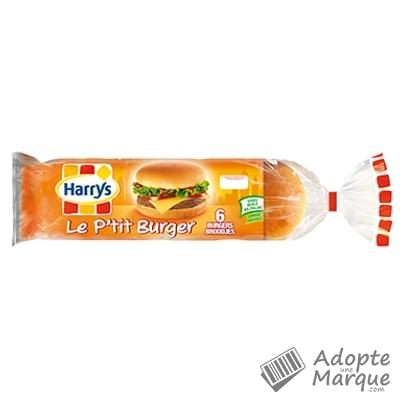 Harry's Pain à Burger Le P'tit Burger Les 6 pains - 300G