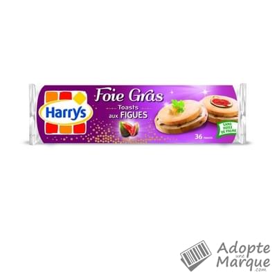 Harry's Toast aux Figues Le paquet de 280G