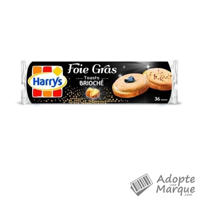 Harry's Toast spécial Foie gras Le paquet de 280G