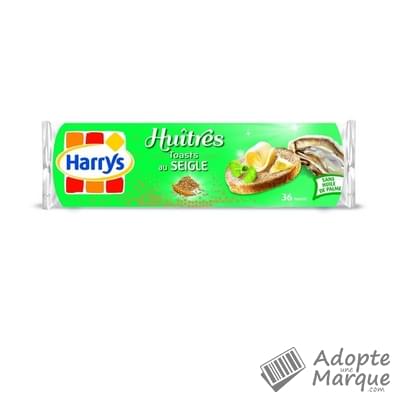Harry's Toast spécial Huîtres Le paquet de 280G
