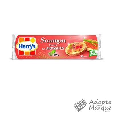 Harry's Toast spécial Saumon Le paquet de 280G