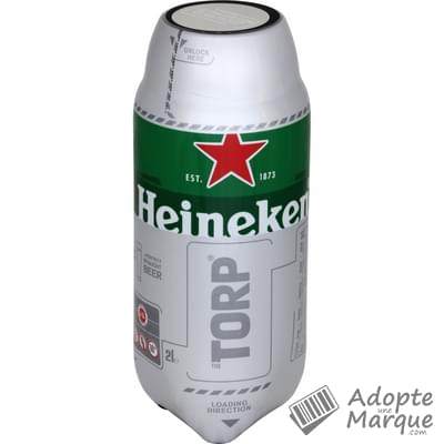 Heineken Recharge Bière Blonde Torp - 5,0% vol. La recharge de 2L