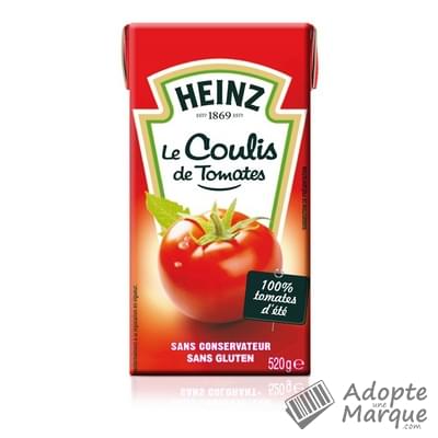Heinz Coulis de Tomates La brique de 520G