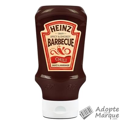 Heinz Sauce Barbecue Chili Le flacon de 490G