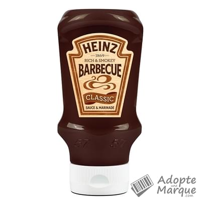 Heinz Sauce Barbecue Original Le flacon de 480G
