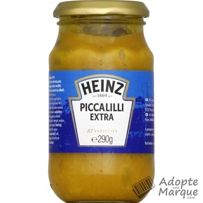 Heinz Sauce Piccalilli Extra Le bocal de 290G