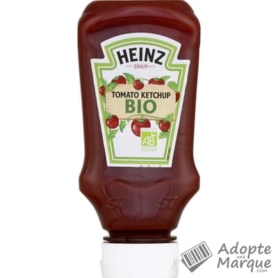 Heinz Tomato Ketchup Bio Le flacon Top Down de 255G