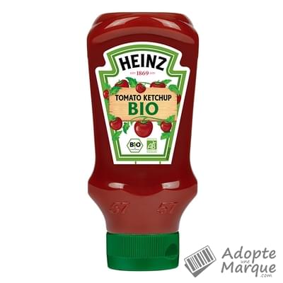 Heinz Tomato Ketchup Bio Le flacon Top Down de 580G