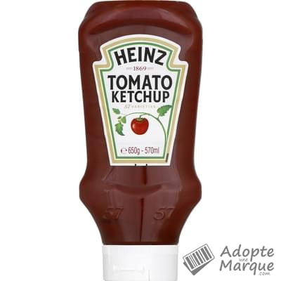 Heinz Tomato Ketchup Le flacon Top Down de 650G