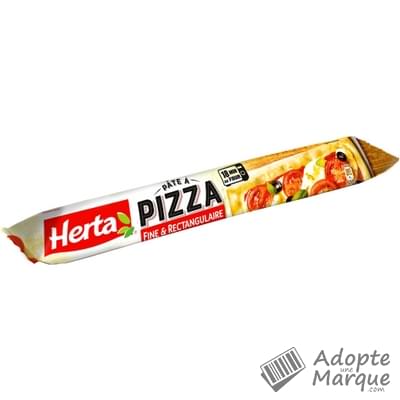 Herta Pâte à pizza Fine & Rectangulaire Le sachet de 390G