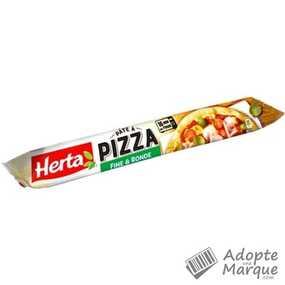 Herta Pâte à pizza Fine & Ronde Le sachet de 265G