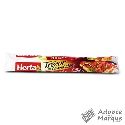 Herta Trésor de Grand-Mère - Pâte à tarte Brisée Le sachet de 320G