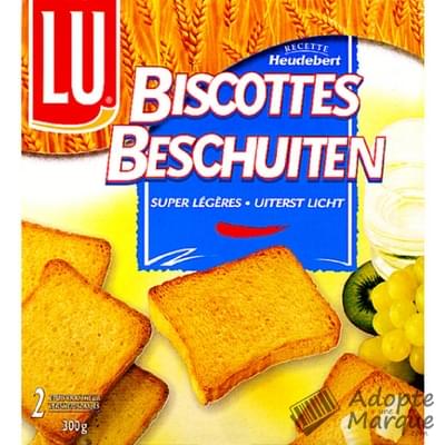 Heudebert Biscottes Nature La boîte de 300G