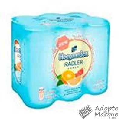 Hoegaarden Bière Radler Agrum - 2% vol. Les 6 canettes de 33CL