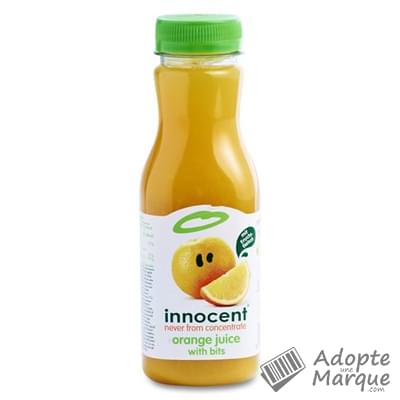 Innocent Jus de fruits frais Orange avec pulpe - 100% Jus La bouteille de 33CL