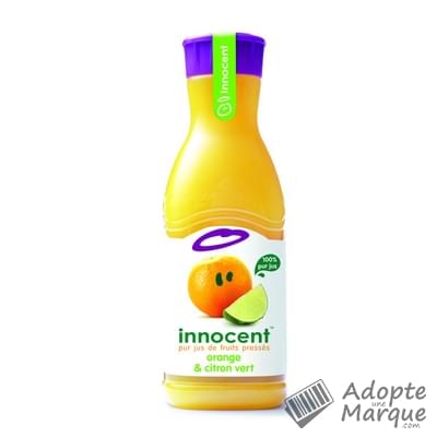 Innocent Jus de fruits frais Orange & Citron vert - 100% Jus La bouteille de 900ML