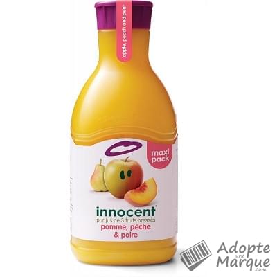 Innocent Jus de fruits frais Pomme, Pêche & Poire - 100% Jus "La bouteille de 1,5L"