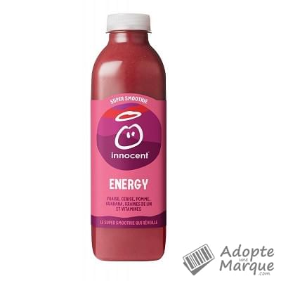 Innocent Super smoothie Energy La bouteille de 750ML