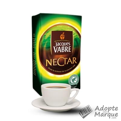 Jacques Vabre Café moulu Pur Arabica - Nectar Le paquet de 250G
