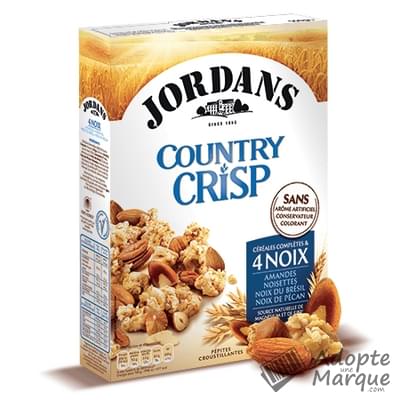 Jordans Country Crisp 4 Noix La boîte de 550G