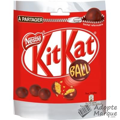 KitKat Ball - Biscuits enrobés au Chocolat au Lait Le sachet de 250G