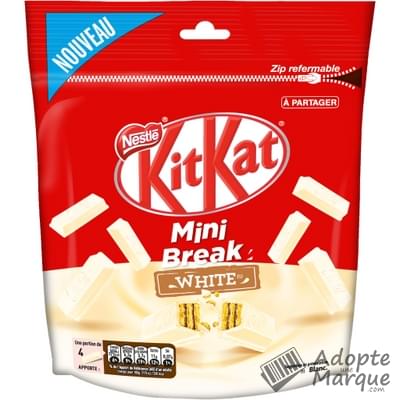 KitKat Mini Break - Gauffrettes croustillantes White Le sachet de 104G