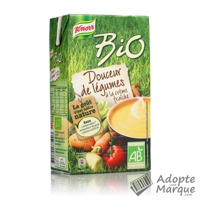 Knorr Bio - Douceur de Légumes à la Crème fraîche La brique de 1L