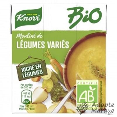 Knorr Bio - Mouliné de Légumes variés La brique de 30CL