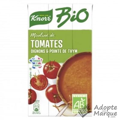 Knorr Bio - Mouliné de Tomates, Oignons & pointe de Thym La brique de 1L
