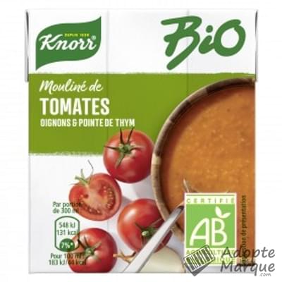 Knorr Bio - Mouliné de Tomates, Oignons & pointe de Thym La brique de 30CL