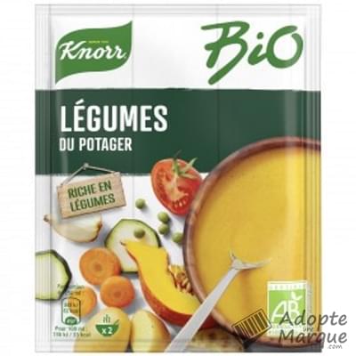 Knorr Bio - Soupe Légumes du potager Le sachet de 49G