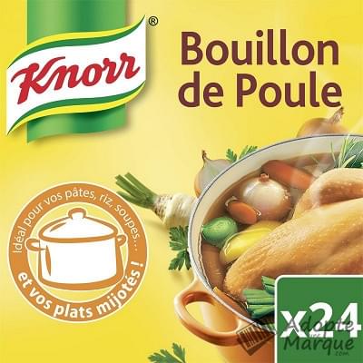Knorr Bouillon de Poule Le paquet de 24 tablettes - 240G