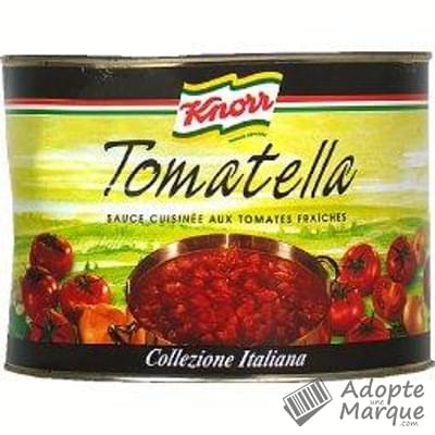 Knorr Collezione Italiana Tomatella : Sauce cuisinée aux Tomates La boîte de 2KG